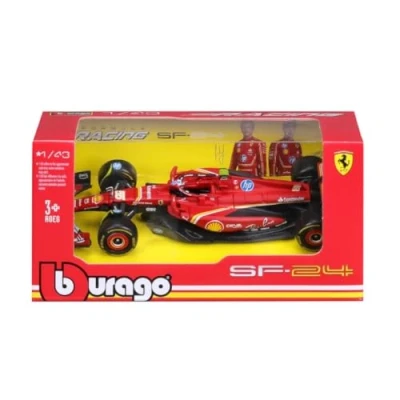 Image of Ferrari SF 24 Leclerc F1 2024 1:43 Scale Model by Bburago