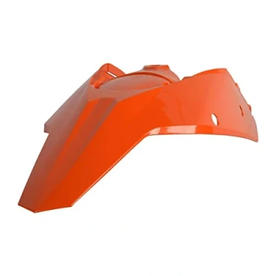 Image of Polisport KTM Rear Fender Side Panels SX SXF 2007 2010 EXC EXCF 2008 2011, Orange Motocross4u
