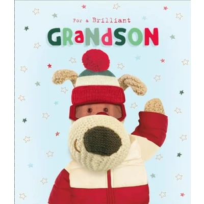 Image of Boofle for a Brilliant Grandson Christmas Greeting Card Cute Xmas Cards 742406