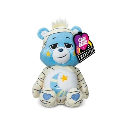 Image of Care Bears Basic Fun, Bedtime as the Mummy, Universal Monsters 22cm Plush, Cuddly Toys for Children, Cute teddy bear, Suitable Girls and Boys Ages 4+