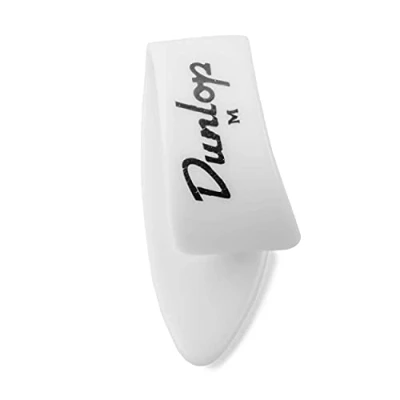 Image of Jim Dunlop 9002P Thumb Pick Medium Player Pack White