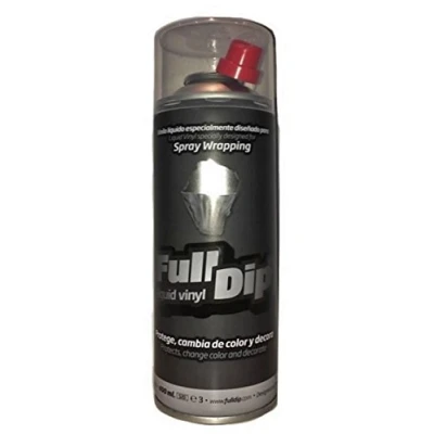 Image of FullDip FLD0012 Liquid Vinyl spray, Smokey Black, 400 ml