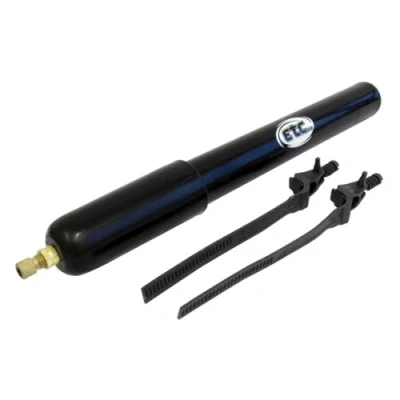 Image of ETC Pump EPU100 12 Inch SV/PV Mountain Bike Plastic with Clips , Black