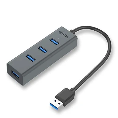 Image of i tec USB 3.0 Metal 4 Port HUB 4x for Windows MacOS Android ChromeOS