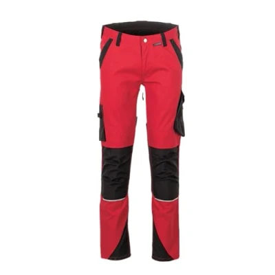 Image of Planam 6407046 Norit men&#039;s trousers, red/black, size 46