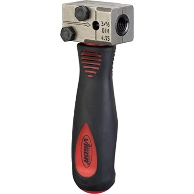 Image of ViGOR V4416 è un utensile di svasatura esclusivamente per la DIN, leggero e maneggevole, 180 gradi, da utilizzare sulle tubazioni dei freni o idrauliche direttamente sul veicolo
