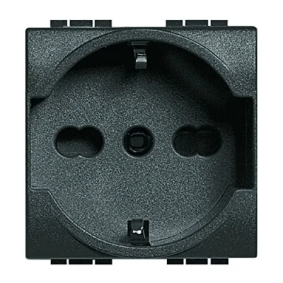 Image of BTicino Living International L4140 Schuko Socket, 2P+T, 16A