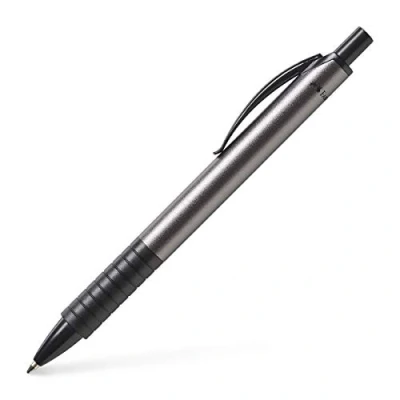 Image of Faber Castell 143481 Basic M Ballpoint Pen in Folding Box Anthracite Pack of 1