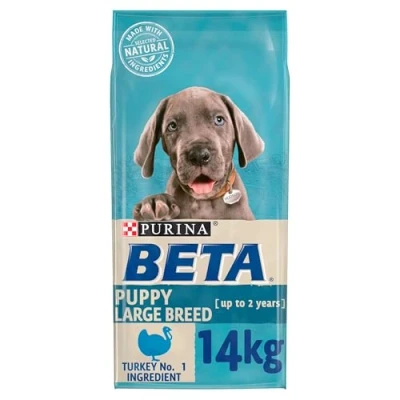 Image of Beta Puppy Large Breed Turkey Dry Dog Food 14kg
