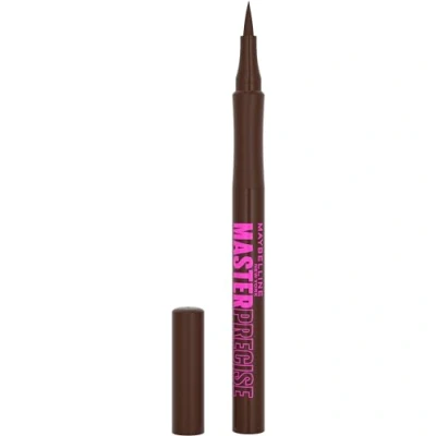 Image of MAYBELLINE Master Precise All Day Liquid Eyeliner Forest Brown 0.034 fl oz (1 ml)