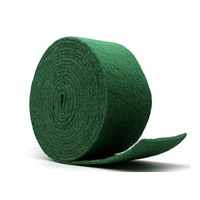 Image of DOJA Barcelona Green Kitchen Scourer Roll 6 Mt Made in Spain Scouring Pads Cleaning Home Reusable Abrasive Fiber Clean Pad Rolls