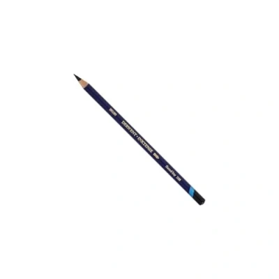Image of Derwent Inktense Permanent Watercolour Single Pencil, Charcoal Grey (2100), 4mm Premium Core Strength, Water Soluble, Ideal for Drawing, Colouring &amp; Painting on Paper Fabric, Professional Quality (0700923)