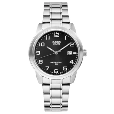 Image of Casio Men&#039;s Analogue Quartz Watch with Stainless Steel Bracelet MTP 1221A 1AVEG