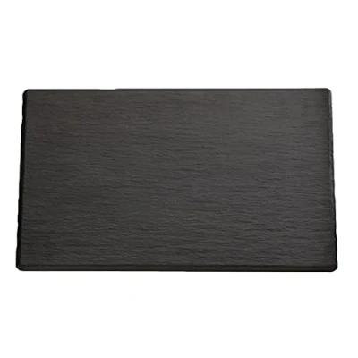Image of APS GF072 Slate Melamine Platter, 1/3 GN