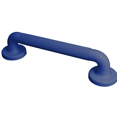 Image of NRS Healthcare Plastic Fluted Grab Rail 30 cm (12 inch) Blue