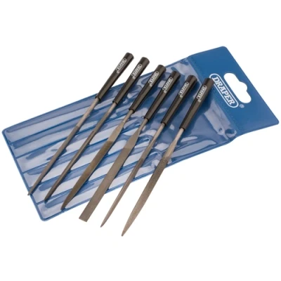 Image of Draper Needle File Set, 140mm (6 Piece)