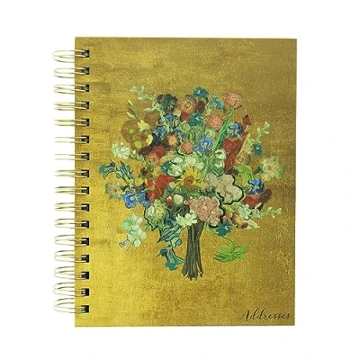 Image of Van Gogh Address Book 21.5 x 16.5cm A5