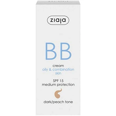 Image of Ziaja BB Active Cream for Imperfections Oily and Combination Skin Tanned 50ml