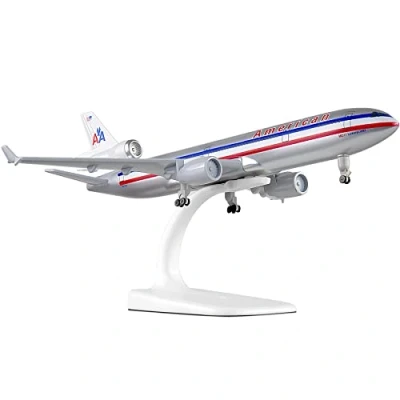 Image of Busyflies 1:300 Scale MD 11 American Airplane Models Alloy Diecast Model…