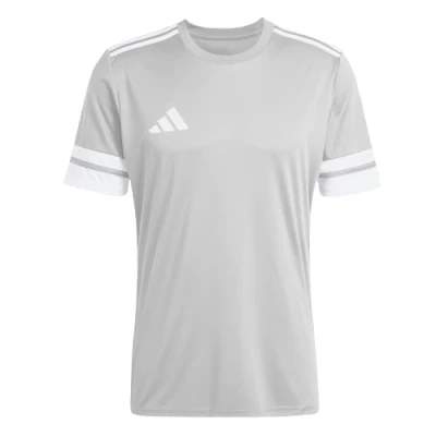 Image of adidas Men&#039;s SQUADRA25 Jersey Short Sleeve, Team Light Grey/White, S