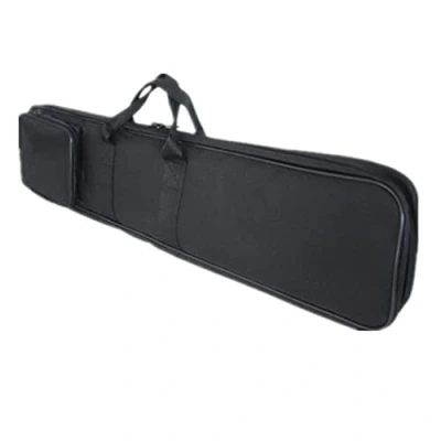 Image of Flute Bag Soft Carry Bag, Storage Case with Front Pocket, Shoulder Strap Holds 5 Flutes