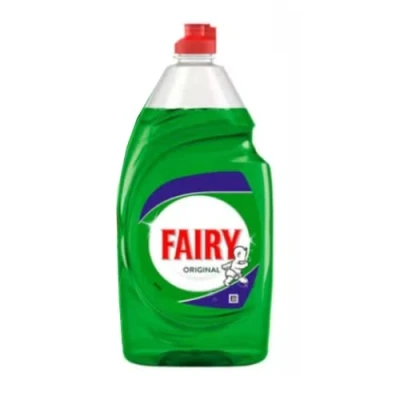 Image of Fairy Original Washing Up Liquid, 900ml Green, with Lift Action, Power Degreaser for Glasses, Pans, and Plates, Professional Dishwashing Liquid