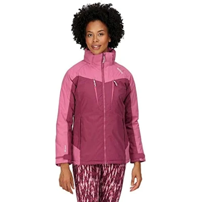 Image of Regatta Womens Winter Calderdale Waterproof Insulated Coat Amaranth Haze/Violet