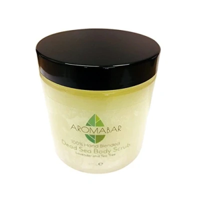 Image of Lavender &amp; Tea Tree Dead Sea Salt Hand Body Scrub 400g