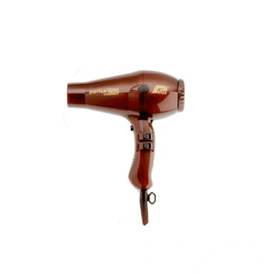 Image of Parlux 3200 Plus Hair Dryer in Chocolate Spice. Lightweight Compact 1900W with Ultra High Tech Ionic Technology. Salon Favourite 2 Speed Settings &amp; 3 Heat Controls Cool Shot Button.