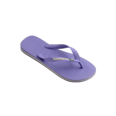 Image of Havaianas Unisex Flip Flops, Purple Paisley, 1/2 UK