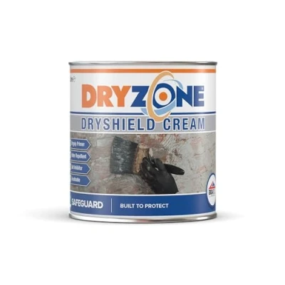 Image of Dryzone Dryshield Cream 1L System: Salt Resistant Masonry
