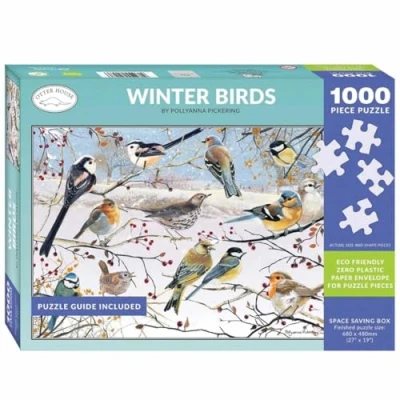 Image of Otter House 1000 Piece Jigsaw Puzzle Winter Birds