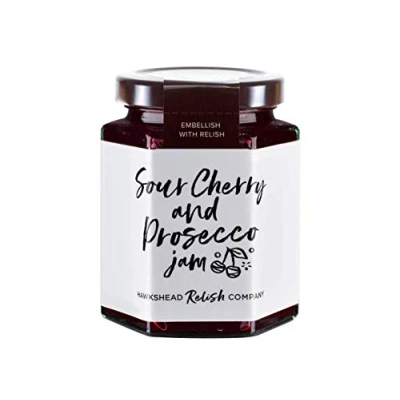 Image of Hawkshead Relish Sour Cherry &amp; Prosecco Jam 220g