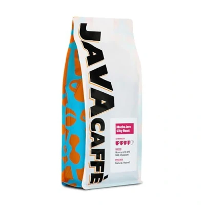 Image of Java Caffe &#039;Mocha City Roast&#039; Ground Coffee (1 x 1kg Bag) Hand Crafted Medium Full Roast Artisan