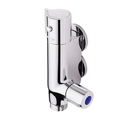 Image of Morado Thermostatic Vertical Shower Mixer, Caravan Mixer,Thermostatic Tap,Mini Bar for Caravan,Camper Van,Yacht,Bidet,Chrome