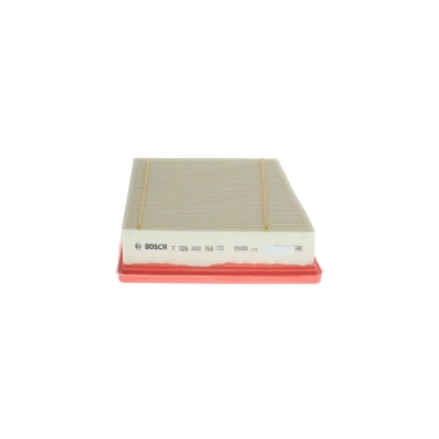 Image of 2184580, 8V219601BA Air Filter BOSCH F 026 400 768 57mm 196mm 163mm Insert FORD: FIESTA 6, 6 Van