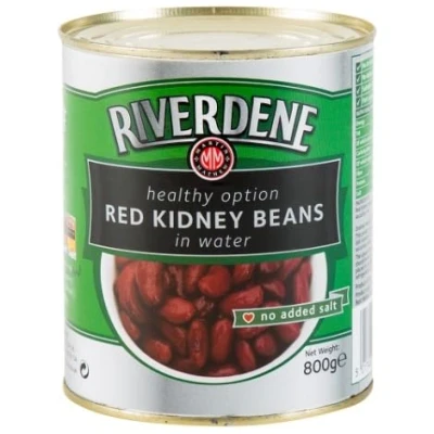 Image of Riverdene Red Kidney Beans in Water 6x800g