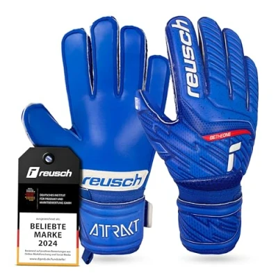 Image of Reusch Attrakt Silver Glove Deep Blue/Deep Blue 4.5