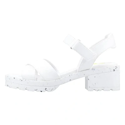 Image of Rocket Dog Luca Sandal Womens White Mixed Material Size UK 8