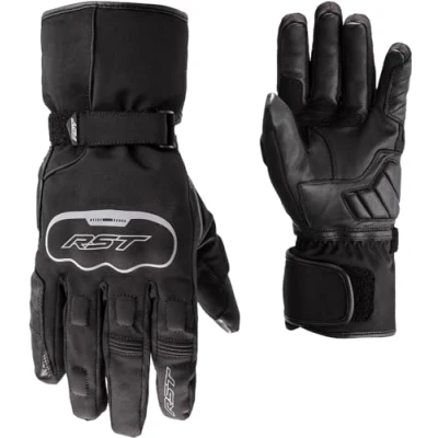 Image of RST Axiom CE Mens Waterproof Black Motorcycle Glove XL