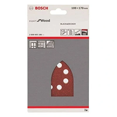 Image of Bosch C430 Sanding Sheets for Multi sanders 100 X 170MM 2 608 605 186 Assorted Pk 6