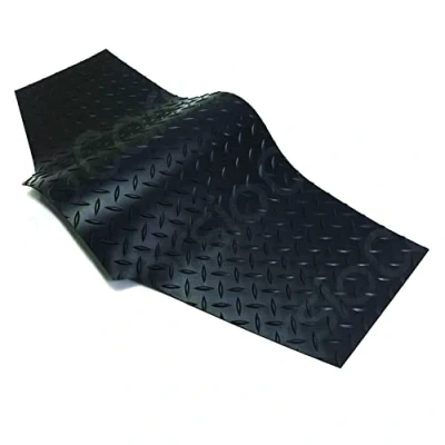 Image of Carsio Universal Rear Tunnel Middle Car Floor Mat Hard Wearing 3mm Rubber