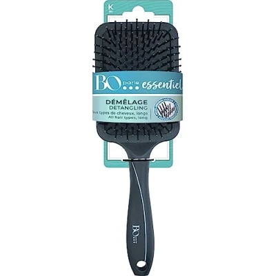 Image of Bo...Paris Detangling paddle pneumatic hair Brush Collection: essential with rounded bristles for all types long Set of 1