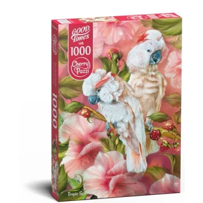 Image of SCHMIDT 1000 el. Cherry Pazzi Tropic Spirits Cockatoo [PUZZLE]