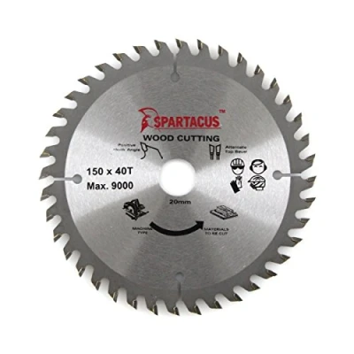 Image of Spartacus Wood Cutting Circular Saw Blade 150mm x 20mm Bore 40 Teeth