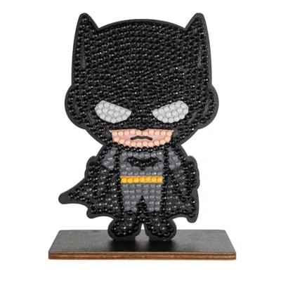 Image of CRYSTAL ART DC Comics Batman Complete Diamond Collectable Wooden Figure Kit