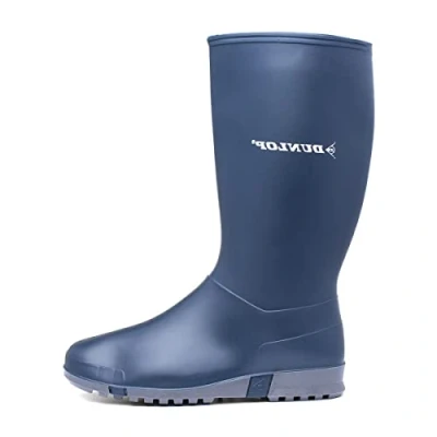 Image of DUNLOP Sport Womens Navy Welly K254711 Size 4 UK Blue