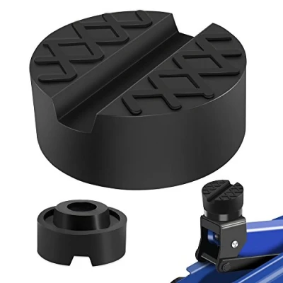 Image of Jack Pad, TengKo Universal Slotted Rubber Pad Frame Rail Protector 65mm/2.56 inch Diameter