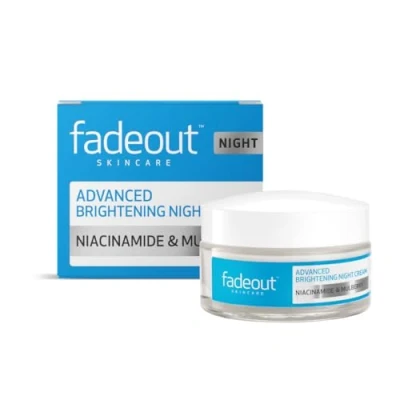 Image of Fade Out Advanced Even Skin Tone Night Cream Brightening With Niacinamide, Hyaluronic Acid, Lactic and Rosehip Seed Oil 50ml