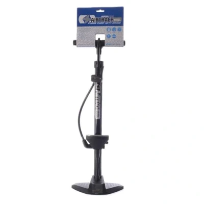 Image of Oxford Unisex Adult Airtrack Workshop+ Steel Floor Pump and Gauge Black, One Size